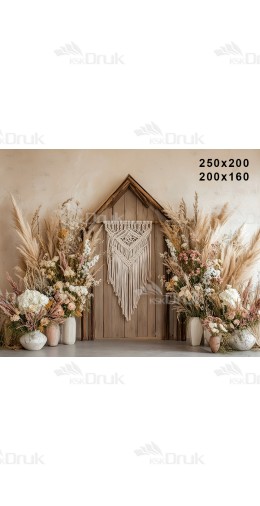 Tło fotograficzne Boho 3337